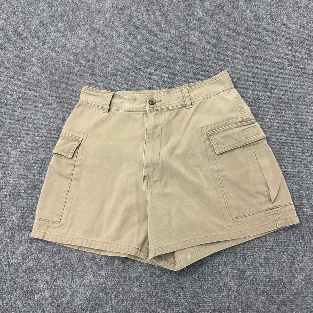 Vintage J Crew Shorts Womens 6 Tan Cotton Cargo Utility Gorpcore Summer